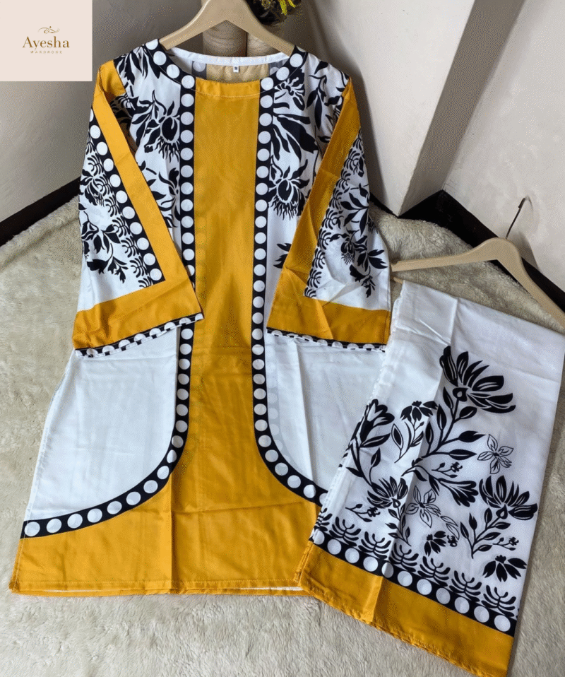 Digital Printed Cord Set (2Pcs) - Image 13