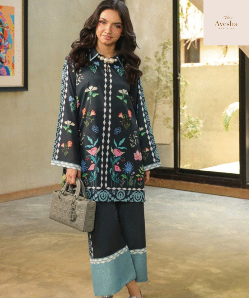 Digital Printed Cord Set (2-Piece Suit) - Image 2