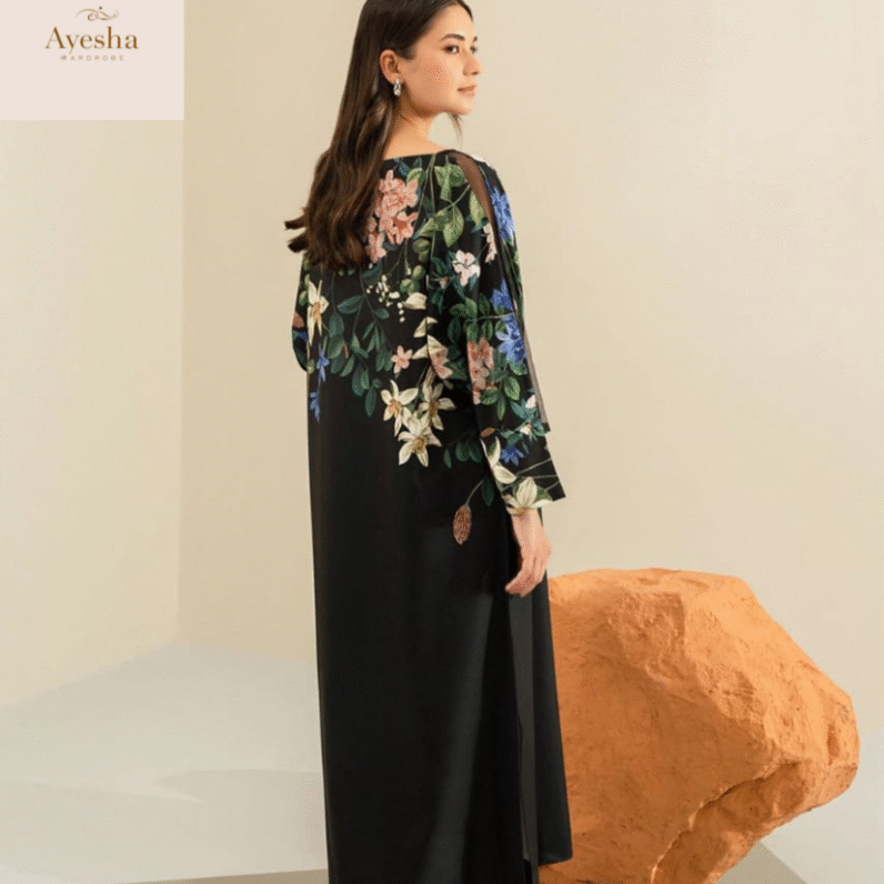 Digital Printed Long Kurta Set