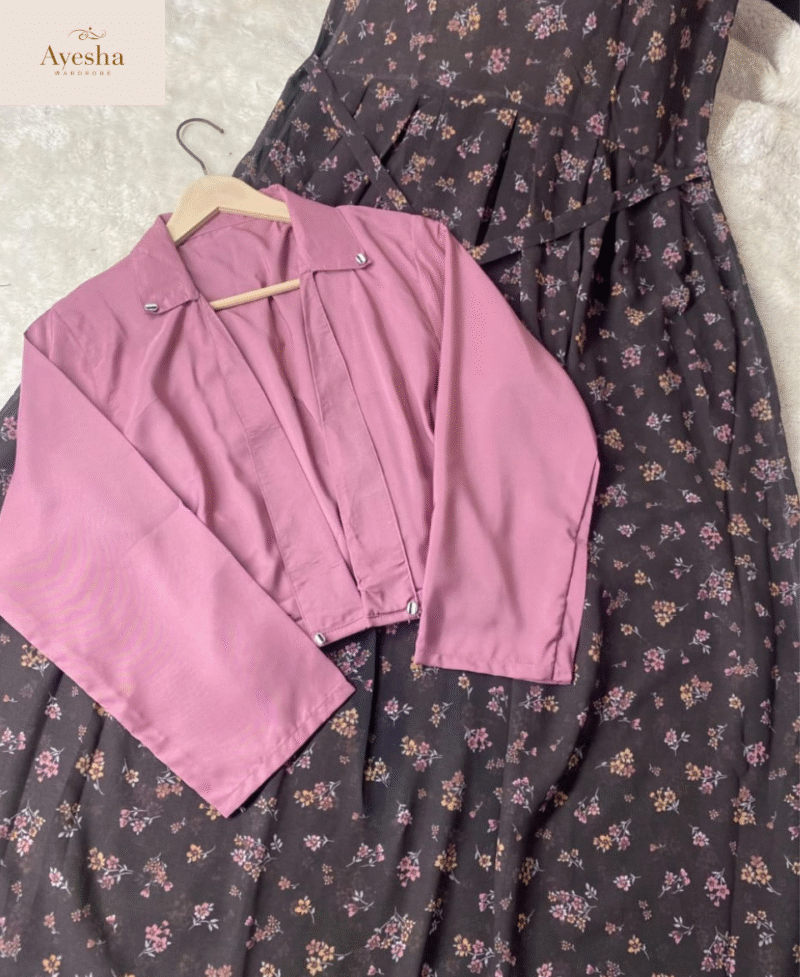 Koti Style 2-Piece Set With Georgette Maxi - Image 6