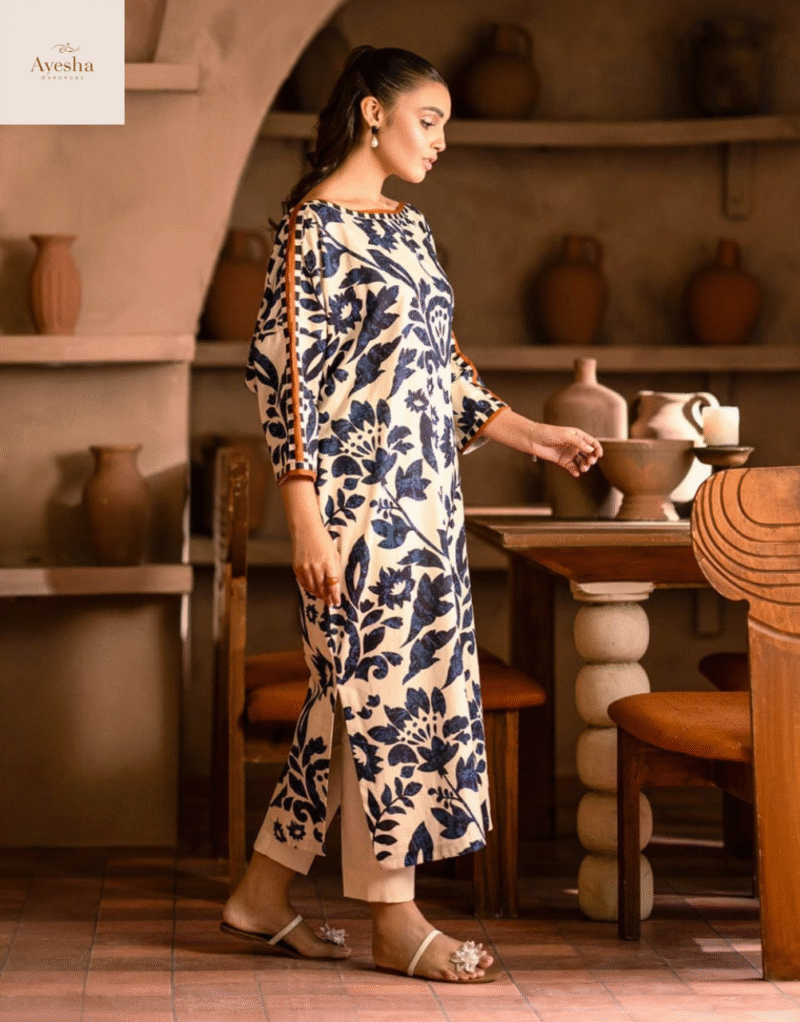 Most Trending Butterfly Kaftan 2-Piece Set - Image 4