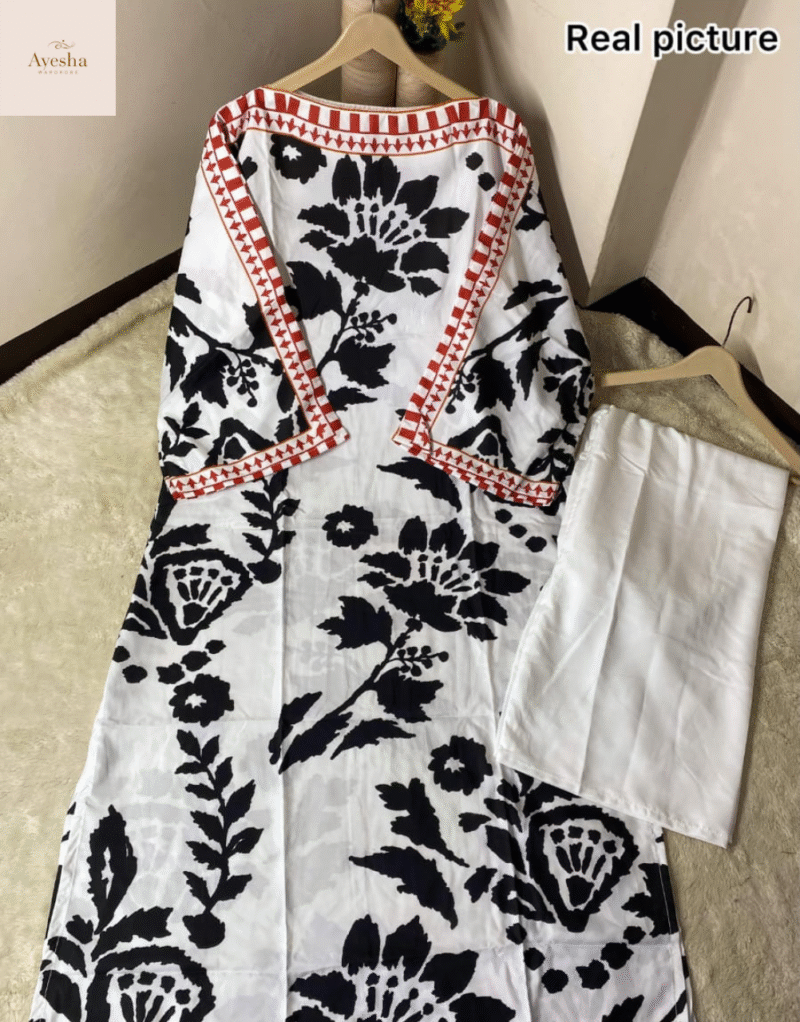 Most Trending Butterfly Kaftan 2-Piece Set - Image 6