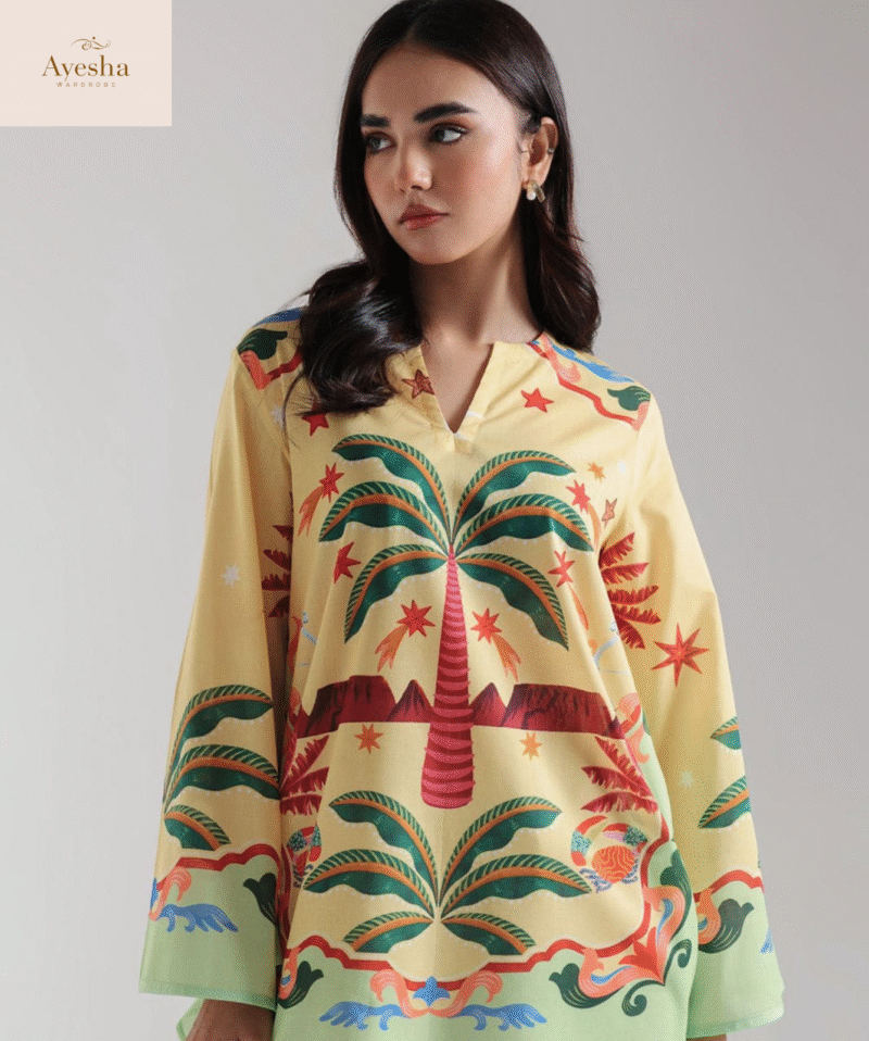 Digital Ethnic Design Printed Top - Image 3