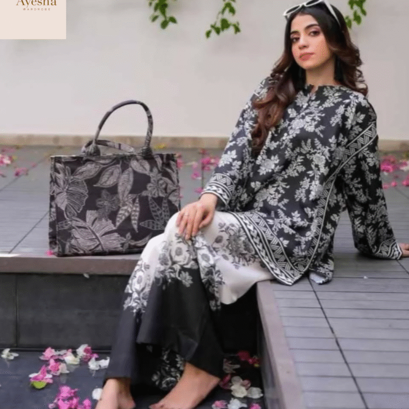 Digital Printed Cord Set (2-Piece Suit)