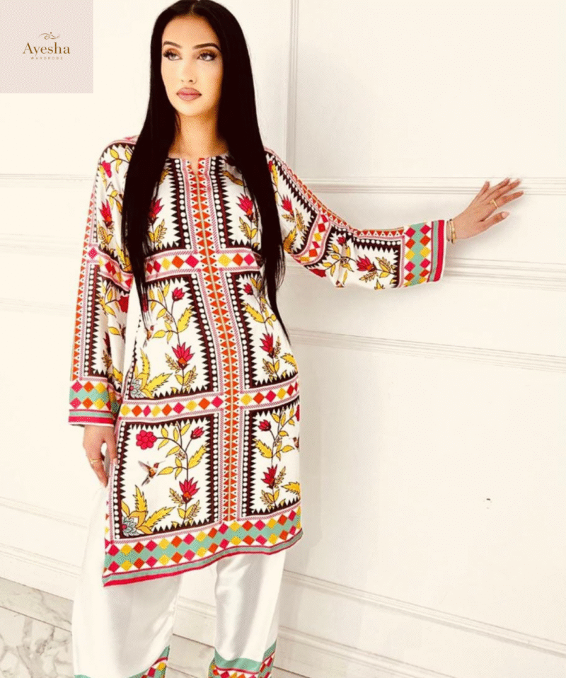 Digital printed cord set