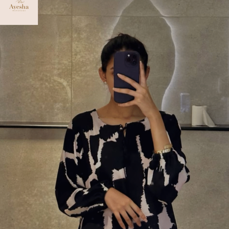 Digital Printed Long Kurta Set