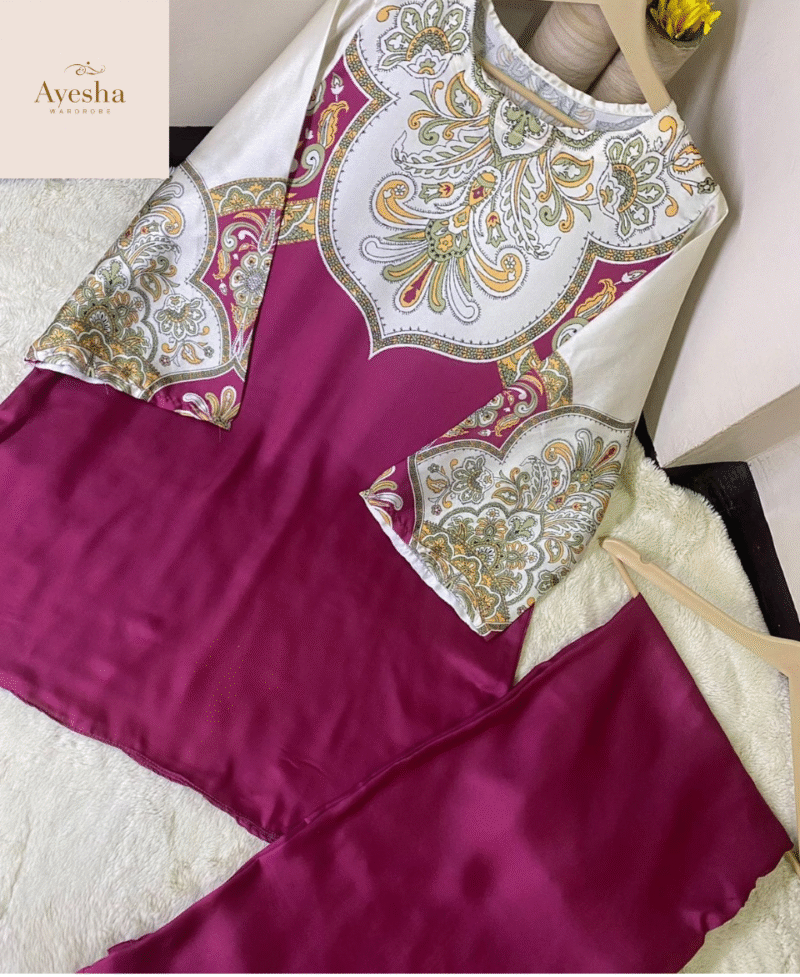 Digital Printed Cord Set (Full Suit Overlock) - Image 3
