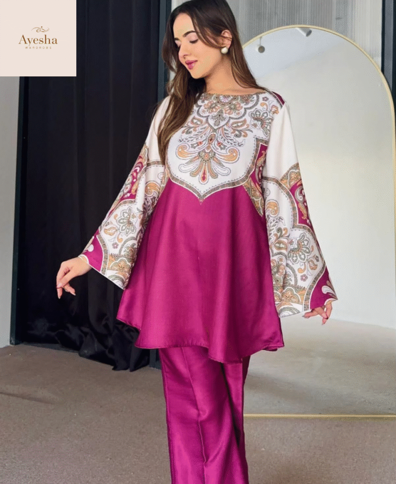 Digital Printed Cord Set (Full Suit Overlock) - Image 6