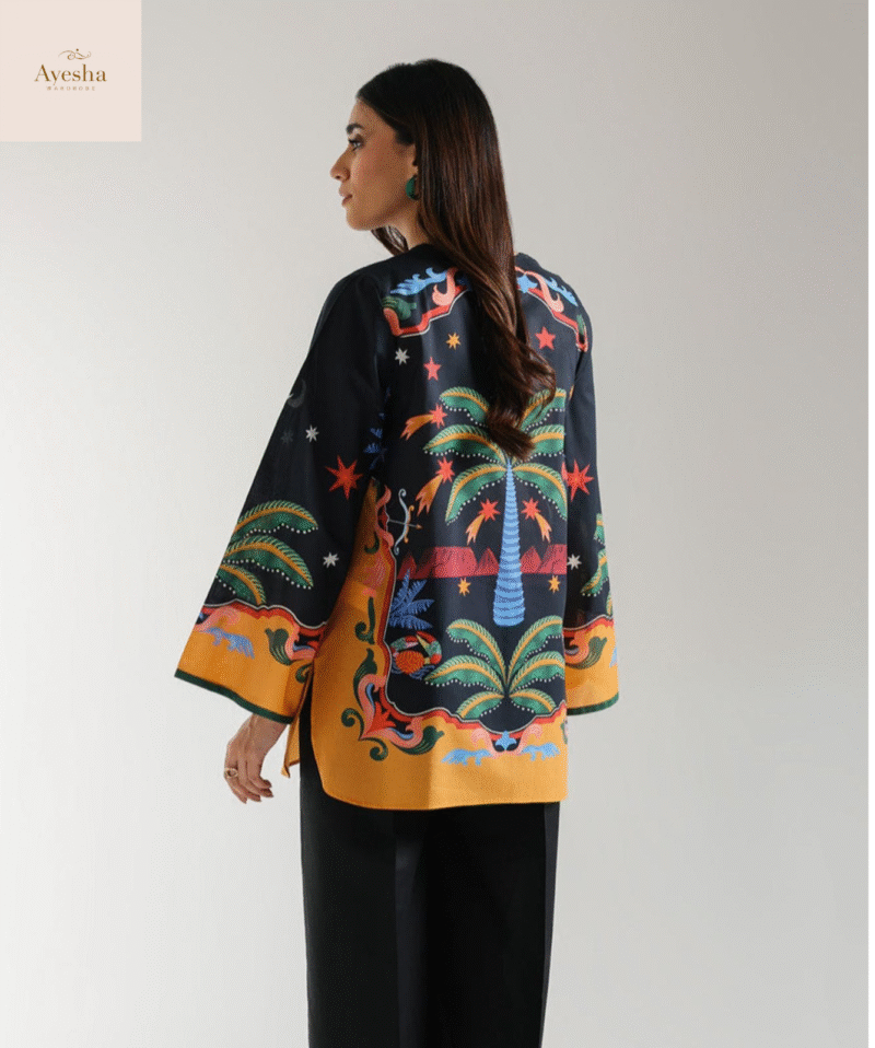 Digital Ethnic Design Printed Top - Image 5