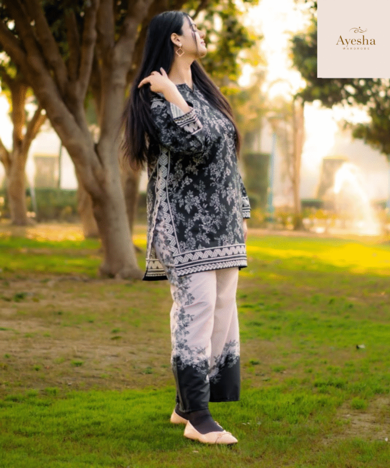 Digital Printed Cord Set (2-Piece Suit) - Image 7