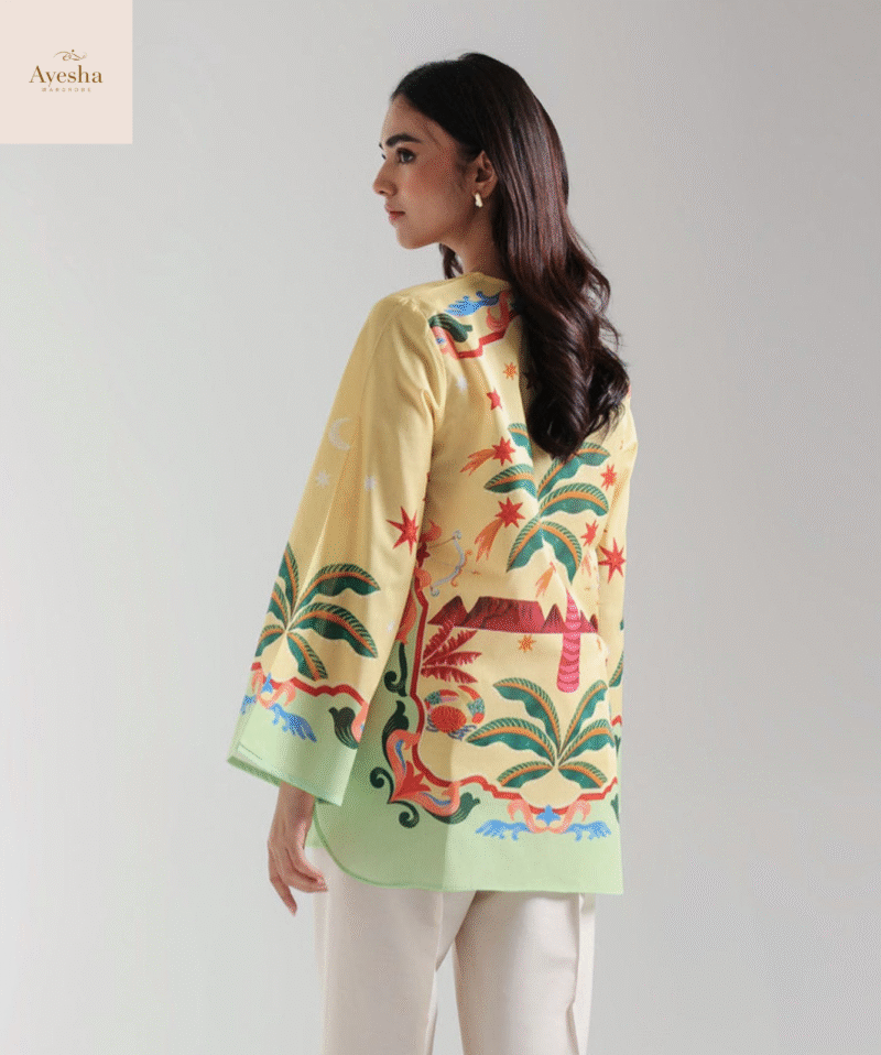 Digital Ethnic Design Printed Top - Image 7