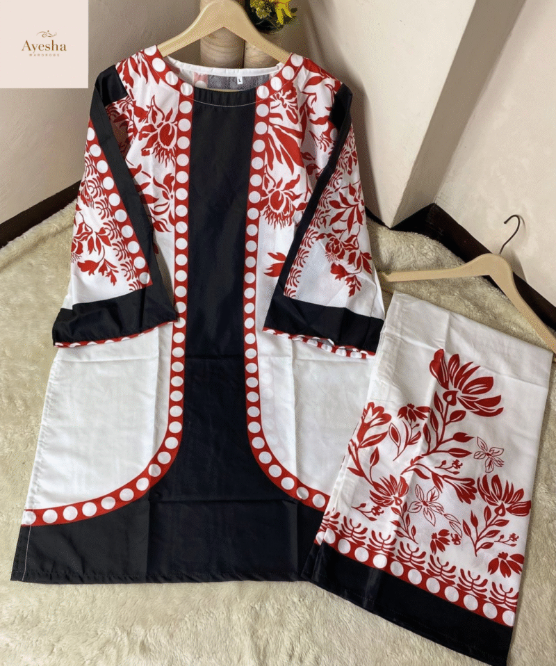 Digital Printed Cord Set (2Pcs) - Image 8