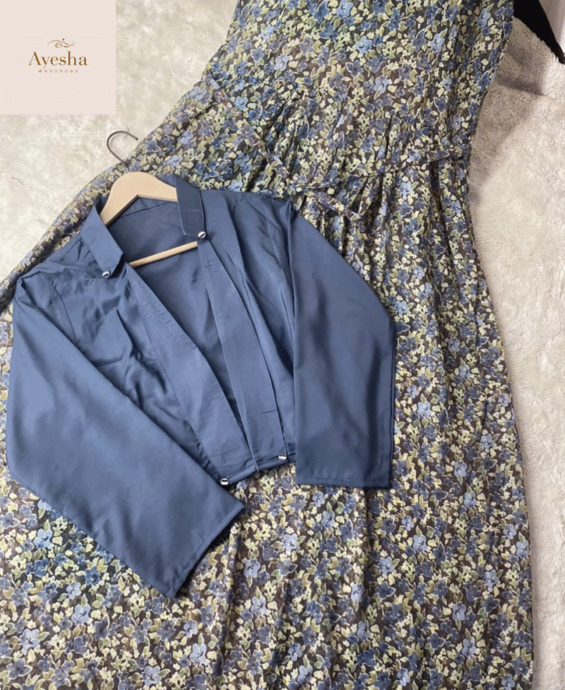 Koti Style 2-Piece Set With Georgette Maxi