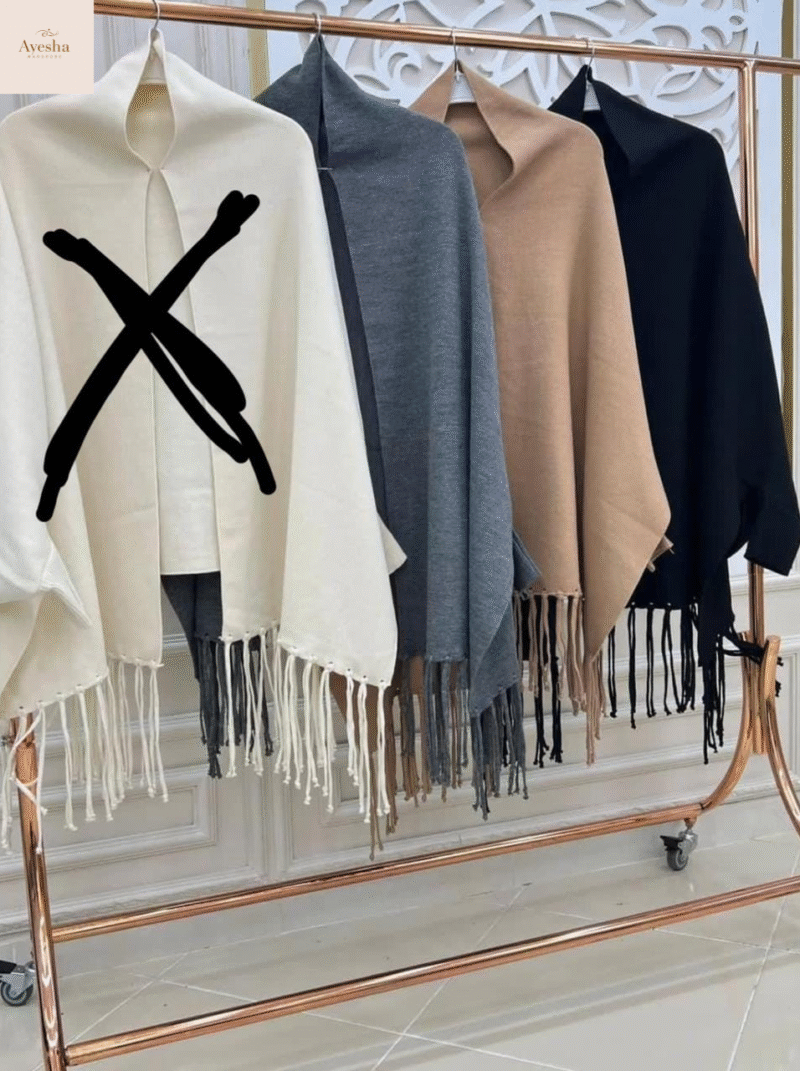 Winter Arrival Women’s Fleece Shawl - Image 2