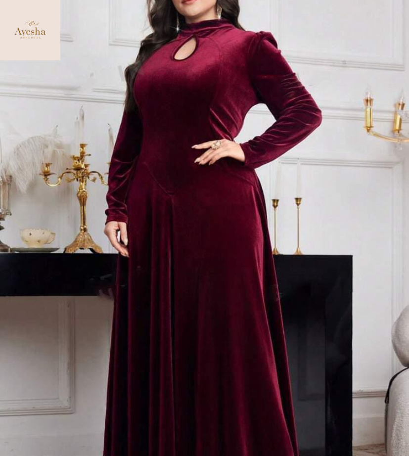 Valvet frock - Image 2